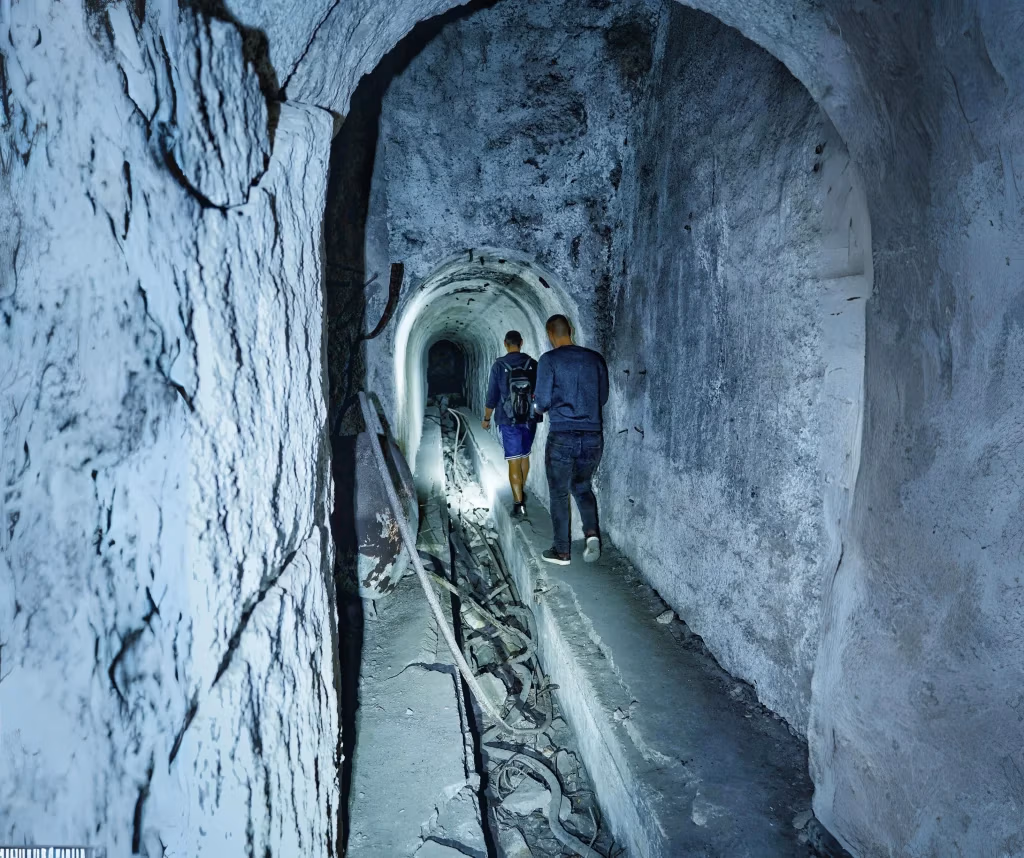 zeljava airbase tunnel